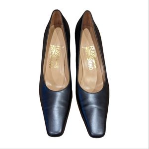 Salvatore Ferragamo/Blue/Heels/Sz 8